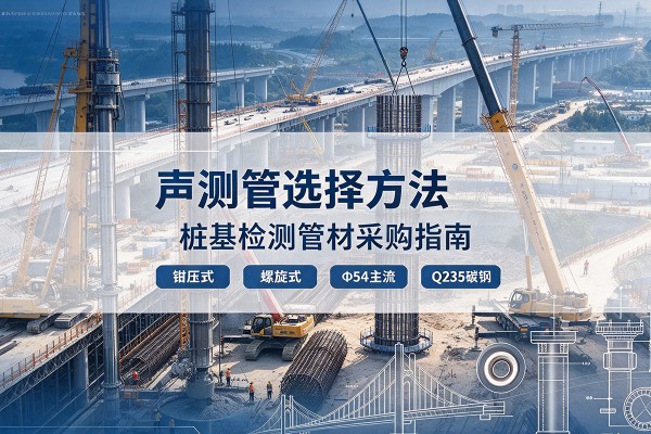 连江声测管选型标准