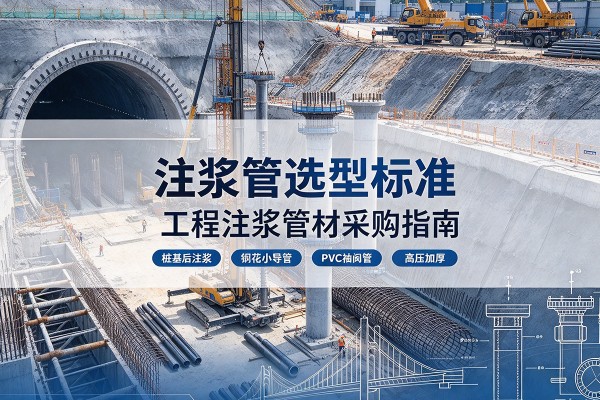 连江注浆管选型标准