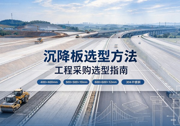 连江沉降板选择方法