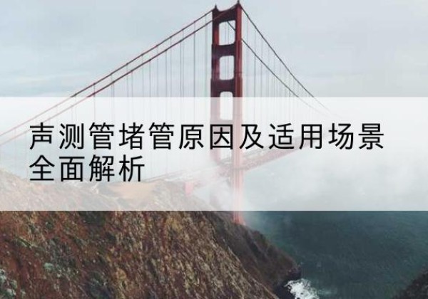 连江声测管堵管的主要原因有哪些？-声测管堵管原因及适用场景全面解析